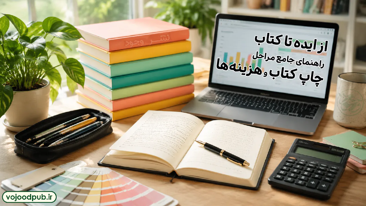 از ایده تا کتاب: راهنمای جامع مراحل چاپ کتاب و هزینه‌های نشر