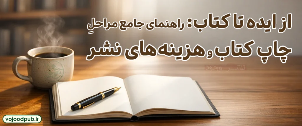 از ایده تا کتاب: راهنمای جامع مراحل چاپ کتاب و هزینه‌های نشر